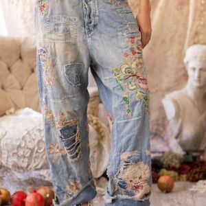 🐑MAGNOLIA PERL LIL’ FRIENDS MINER DENIMS🐑